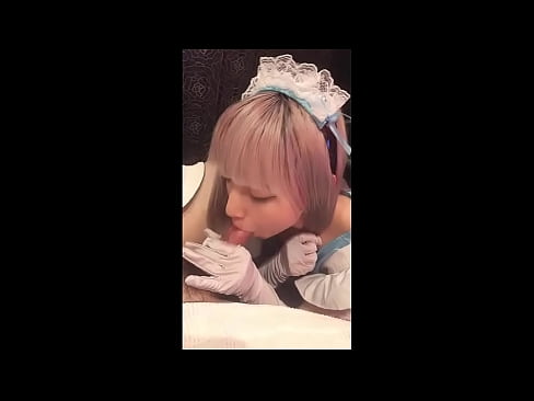 ❤️ יפני איידול [מאיוקה], תחפושת עוזרת צרפתית, חלק 1, מציצה וטלטלה עם קרם ❤️❌ סרטון סקס אצלנו ❌